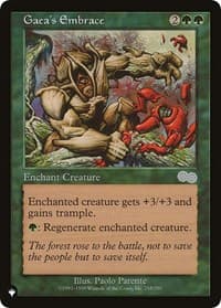 Gaea's Embrace - The List Reprints - Magic: The Gathering card