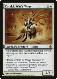 Kataki, War's Wage - The List Reprints - Magic: The Gathering card