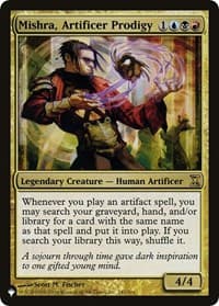 Mishra, Artificer Prodigy - The List Reprints - Magic: The Gathering card