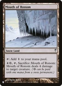 Mouth of Ronom - The List Reprints - Magic: The Gathering card