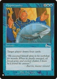 Opportunity (ULG) - The List Reprints - Magic: The Gathering card