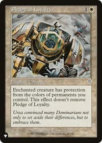 Pledge of Loyalty - The List Reprints - Magic: The Gathering card