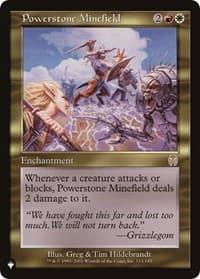 Powerstone Minefield - The List Reprints - Magic: The Gathering card