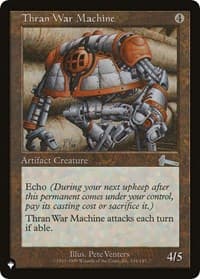 Thran War Machine - The List Reprints - Magic: The Gathering card