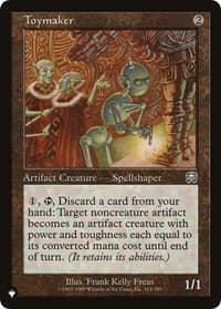 Toymaker - The List Reprints - Magic: The Gathering card
