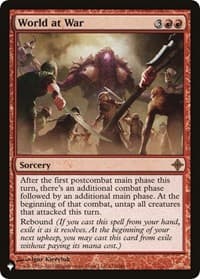 World at War - The List Reprints - Magic: The Gathering card