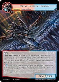 Metal Lifeform: Dragon - The Underworld of Secrets - Force of Will card