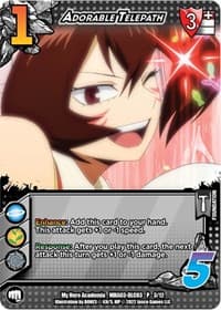 Adorable Telepath - UniVersus: My Hero Academia: Heroes Clash DLC - UniVersus card