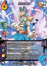 Pixie Bob - UniVersus: My Hero Academia: Heroes Clash DLC - UniVersus card