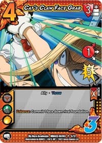 Cat's Claw Face Grab - UniVersus: My Hero Academia: Heroes Clash DLC - UniVersus card