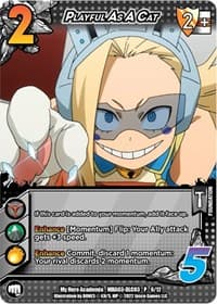 Playful as a Cat - UniVersus: My Hero Academia: Heroes Clash DLC - UniVersus card