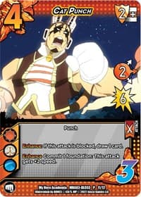 Cat Punch - UniVersus: My Hero Academia: Heroes Clash DLC - UniVersus card