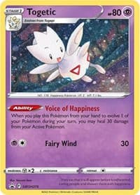 Togetic - SWSH276 - SWSH: Sword & Shield Promo Cards - Pokemon card