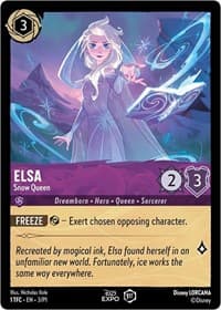 Elsa - Snow Queen - D23 Promos - Disney Lorcana card
