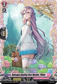 Hydrangea Awaiting Clear Weather, Philine (FR) - D-LBT03: Lyrical Monasterio ~Summertime Memories!~ - Cardfight Vanguard card