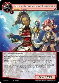 Melira, Metalworking Researcher - The Underworld of Secrets - Force of Will card
