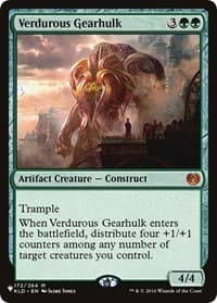 Verdurous Gearhulk - The List Reprints - Magic: The Gathering card