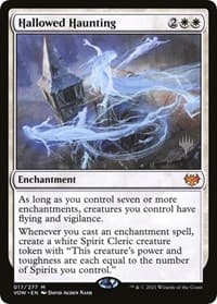 Hallowed Haunting - Promo Pack: The Brothers' War - Magic: The Gathering card