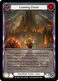 Looming Doom (Extended Art) - Dynasty - Flesh and Blood TCG card