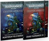 Warhammer: 40K - Chapter Approved: Grand Tournament 2020 Mission Pack & Munitorum Field Manual - Warhammer Rulebook - Warhammer Books card