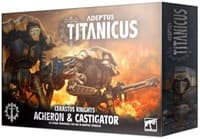 Warhammer: 40K - Adeptus Titanicus - Cerastus Knights Acheron and Castigator - Warhammer Plastic Box Sets - Warhammer Box Sets card
