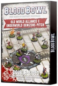Blood Bowl: Old World & Underworld Pitch & Dugouts - Warhammer Game Accessories - Warhammer Game Accessories card
