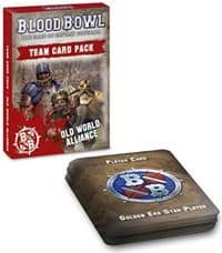 Blood Bowl: Old World Alliance Team Card Pack - Warhammer Game Accessories - Warhammer Game Accessories card