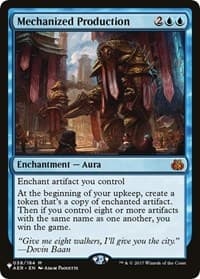 Mechanized Production - The List Reprints - Magic: The Gathering card