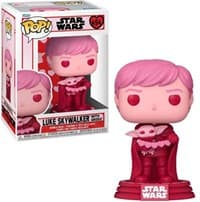 The Mandalorian: Luke Skywalker w/ Grogu (Valentines) - Pop! Vinyl - Funko card