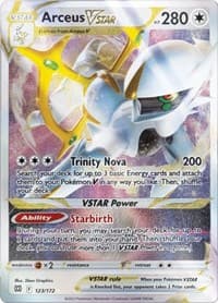 Arceus VSTAR - 123/172 (Metal Card) - Miscellaneous Cards & Products - Pokemon card