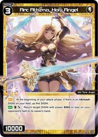 Arc Athena, Holy Angel - Diva Debut Deck D08: White Hope - WIXOSS card