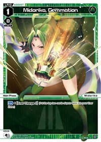 Midoriko, Gemmation - Diva Debut Deck D08: White Hope - WIXOSS card