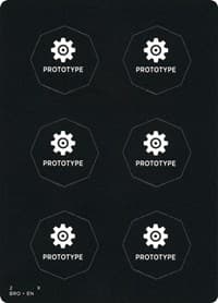 Punch Card Token - The Brothers' War - Magic: The Gathering card