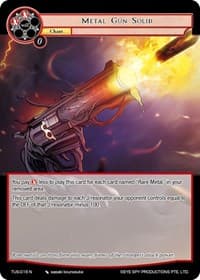 Metal Gun Solid - The Underworld of Secrets - Force of Will card