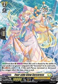 Four-side Glow Sorceress (Foil) - D Promo Cards - Cardfight Vanguard card