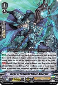 Mage of Entwined Roots, Amergin - V Promo Cards - Cardfight Vanguard card