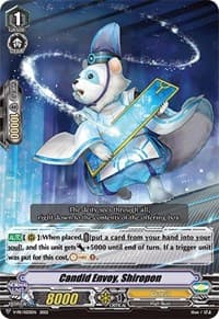 Candid Envoy, Shiropon - V Promo Cards - Cardfight Vanguard card