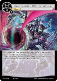 Deathscythe's Wave of Severing - The Underworld of Secrets - Force of Will card
