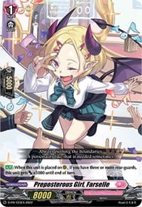 Preposterous Girl, Farselle (123) - D Promo Cards - Cardfight Vanguard card