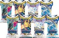 Silver Tempest Sleeved Booster Pack Bundle [Set of 8] - SWSH12: Silver Tempest - Pokemon card