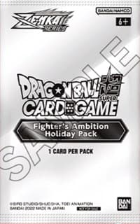 Fighter's Ambition Holiday Pack - Tournament Promotion Cards - Dragon Ball Super: Masters card