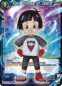 Pan, Glimpse of Talent (Fighter's Ambition Holiday Pack) - Tournament Promotion Cards - Dragon Ball Super: Masters card