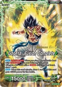 Veku // Gogeta, Fusion Complete (Fighter's Ambition Holiday Pack) - Tournament Promotion Cards - Dragon Ball Super: Masters card
