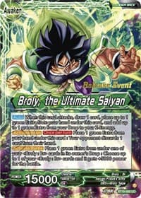 Broly // Broly, the Ultimate Saiyan (Fighter's Ambition Holiday Pack) - Tournament Promotion Cards - Dragon Ball Super: Masters card