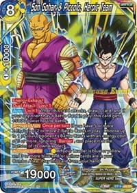 Son Gohan & Piccolo, Heroic Team (Fighter's Ambition Holiday Pack) - Tournament Promotion Cards - Dragon Ball Super: Masters card