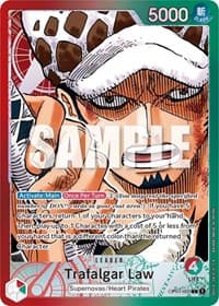 Trafalgar Law (002) (Parallel) - Romance Dawn - One Piece Card Game card