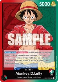 Monkey.D.Luffy (003) - Romance Dawn - One Piece Card Game card