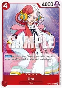Uta - Romance Dawn - One Piece Card Game card