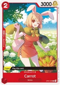 Carrot - Romance Dawn - One Piece Card Game card