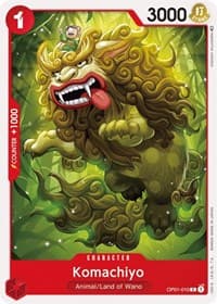 Komachiyo - Romance Dawn - One Piece Card Game card
